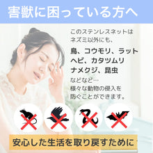 画像をギャラリービューアに読み込む, 防鼠バリケード