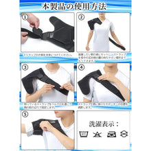 画像をギャラリービューアに読み込む, 肩サポーター