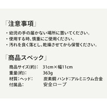 画像をギャラリービューアに読み込む, ペグハンマー