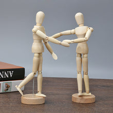 画像をギャラリービューアに読み込む, 動きが面白い木製人形