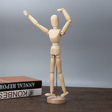 画像をギャラリービューアに読み込む, 動きが面白い木製人形