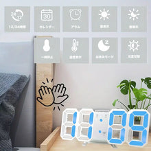 画像をギャラリービューアに読み込む, デジタル時計 選べる【6色】