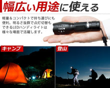 画像をギャラリービューアに読み込む, led強力懐中電灯