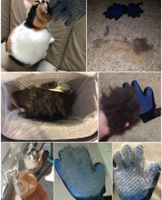 画像をギャラリービューアに読み込む, ペットグルーミンググローブ【ブルー】【片手】