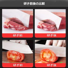 画像をギャラリービューアに読み込む, 包丁研ぎ器