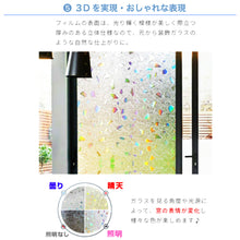 画像をギャラリービューアに読み込む, 窓ガラスフィルム【7柄】【45cmx2m】